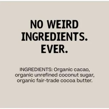 Hu Chocolate Bars | 6 Pack Simple Chocolate | Natural Organic Vegan, Gluten Free, Paleo, Non GMO, Fair Trade Dark Chocolate | 2.1oz Each