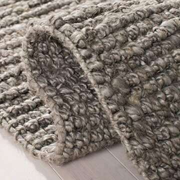 SAFAVIEH Natural Fiber Area Rug - 5' x 8', Light Grey