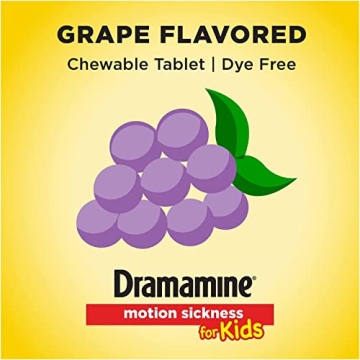 Kids Chew Tabs – Grape Motion Sickness Relief