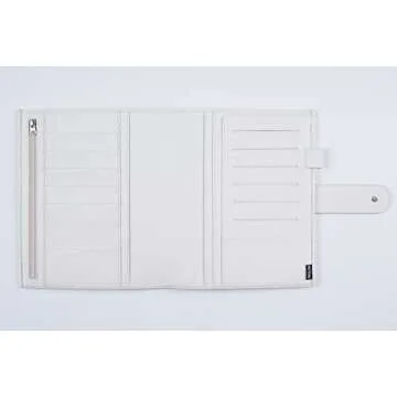 Moterm Leather Planner Cover - Stylish Discbound Organizer