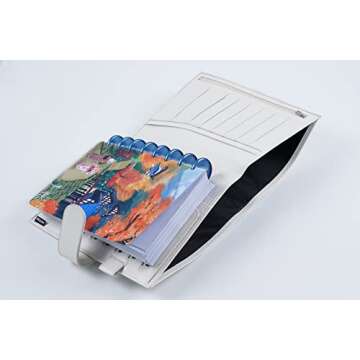 Moterm Leather Planner Cover - Stylish Discbound Organizer