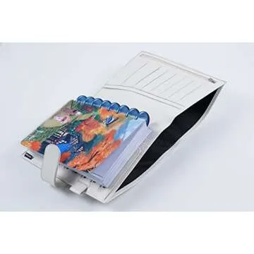 Moterm Leather Planner Cover - Stylish Discbound Organizer