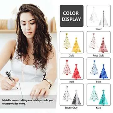 TECKWRAP Adhesive Chrome Vinyl Bundle 12" x 36"/Rolls for DIY Craft, Arts (Silver, Gold, Rose Gold, Red, Blue, Space Gray, Mint)