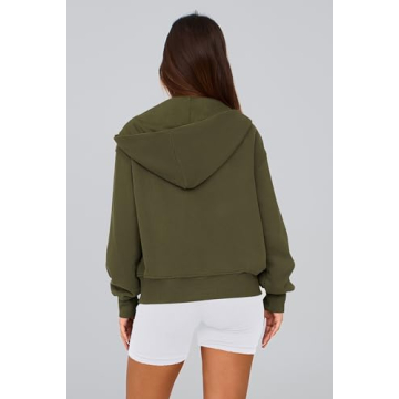 PRETTY GARDEN Women’s Zip Up Hoodie for Fall Fashion