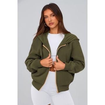 PRETTY GARDEN Women’s Zip Up Hoodie for Fall Fashion