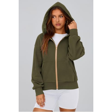 PRETTY GARDEN Women’s Zip Up Hoodie for Fall Fashion