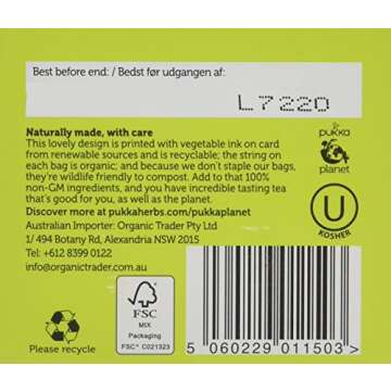 Pukka Organic Herbal Tea Three Cinnamon - 20 Tea Bags