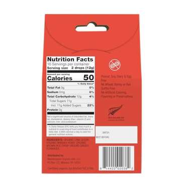 Wedderspoon Organic Manuka Honey Drops, Ginger & Echinacea, 20 Count (Pack of 1) | Genuine New Zeala...