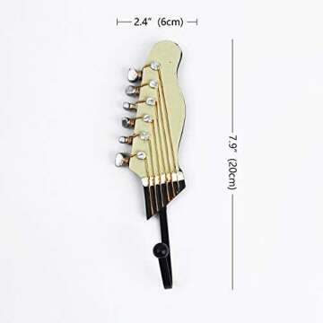 Vintage Guitar Decorative Piece for Unique Home Decor