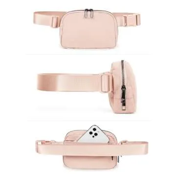ODODOS Everywhere Belt Bag: Versatile Mini Waist Pouch