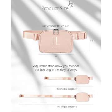 ODODOS Everywhere Belt Bag: Versatile Mini Waist Pouch