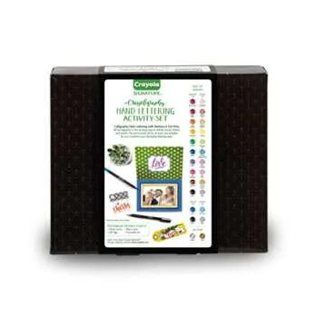 Crayola Signature Crayoligraphy Hand Lettering Art Set, Gift for Teens, Mothers Day Gifts, Age 14+