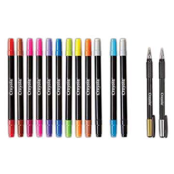 Crayola Signature Crayoligraphy Hand Lettering Art Set, Gift for Teens, Mothers Day Gifts, Age 14+