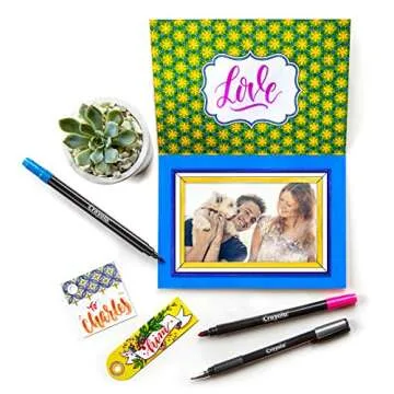 Crayola Signature Crayoligraphy Hand Lettering Art Set, Gift for Teens, Mothers Day Gifts, Age 14+