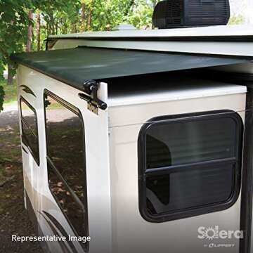 Solera Slide Topper Slide-Out Protection for RVs and Travel Trailers, 5th Wheels, & Motorhomes