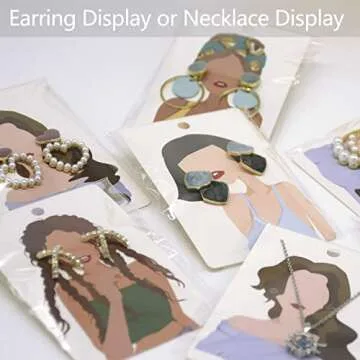 KALEFO Earring Cards - Stunning Displays for Jewelry