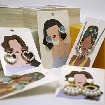 KALEFO Earring Cards - Stunning Displays for Jewelry