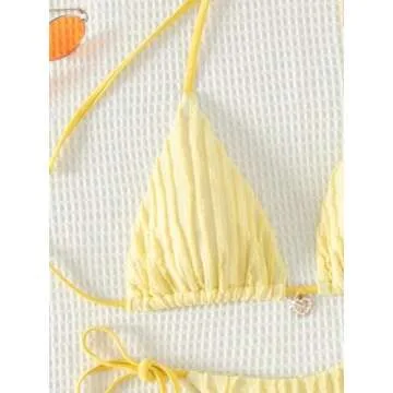 SHENHE Summer Bikini Set for Beach and Pool Fun