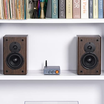 Fosi Bluetooth 5.0 Mini Amplifier, 300W x2