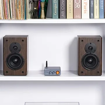 Fosi Bluetooth 5.0 Mini Amplifier, 300W x2