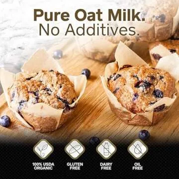 Oat Milk Powder 7oz - Natural and Plant Based Milk with a Clean Formula - Gluten-Free, Vegan, USDA O...