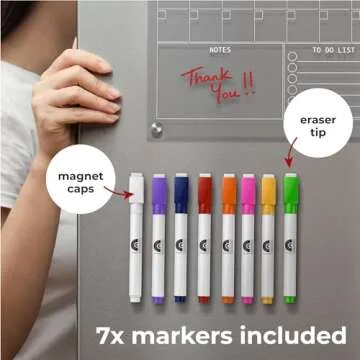 CobyCrylic Magnetic Acrylic Calendar - Stylish & Functional