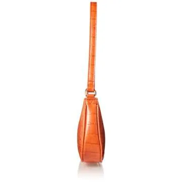 Shop The Drop Women's Melanie Small Shoulder Bag in Fire Orange