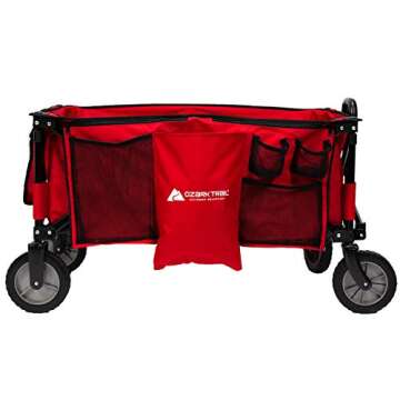 Ozark-Trail Folding Wagon - Compact & Durable Transport