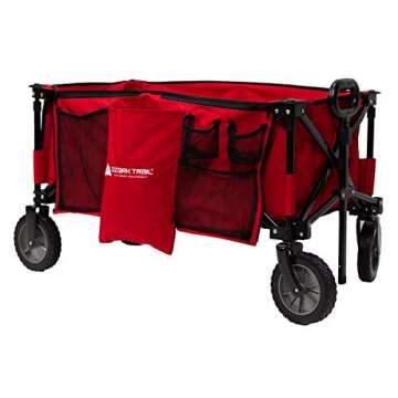 Ozark-Trail Folding Wagon - Compact & Durable Transport