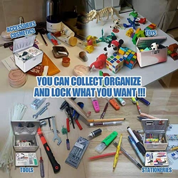 HEWEI Lockable Medication Box, Child Safety and Security