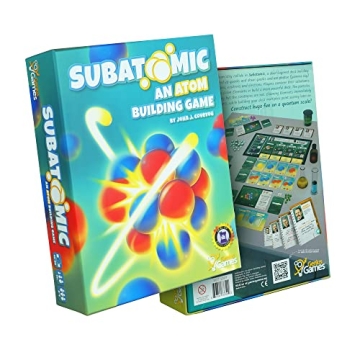 Subatomic: an Atom Building Game (2nd Edition) | A Chemistry Game About Elements, Protons, Neutrons,...
