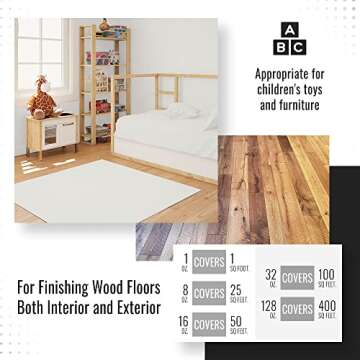 Real Milk Paint, Pure Tung Oil for Wood Finishing, Cutting Boards, Outdoor Furniture, Butcher Blocks, Wood Flooring, Food Grade, Waterproof, 32 oz