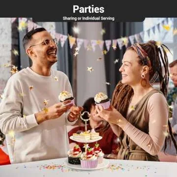 EUSOAR 30pcs Disposable Foil Ramekins with Lids