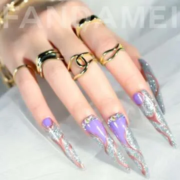 FANDAMEI 24 Color Glitter Set for Arts & Makeup