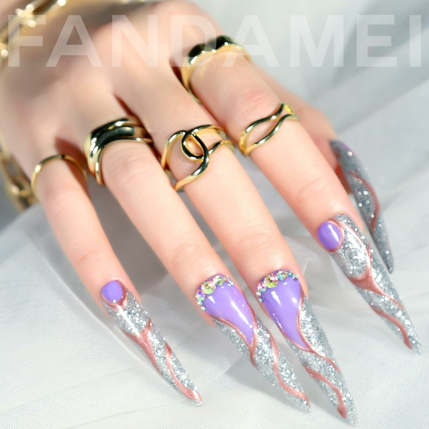 FANDAMEI 24 Color Glitter Set for Arts & Makeup