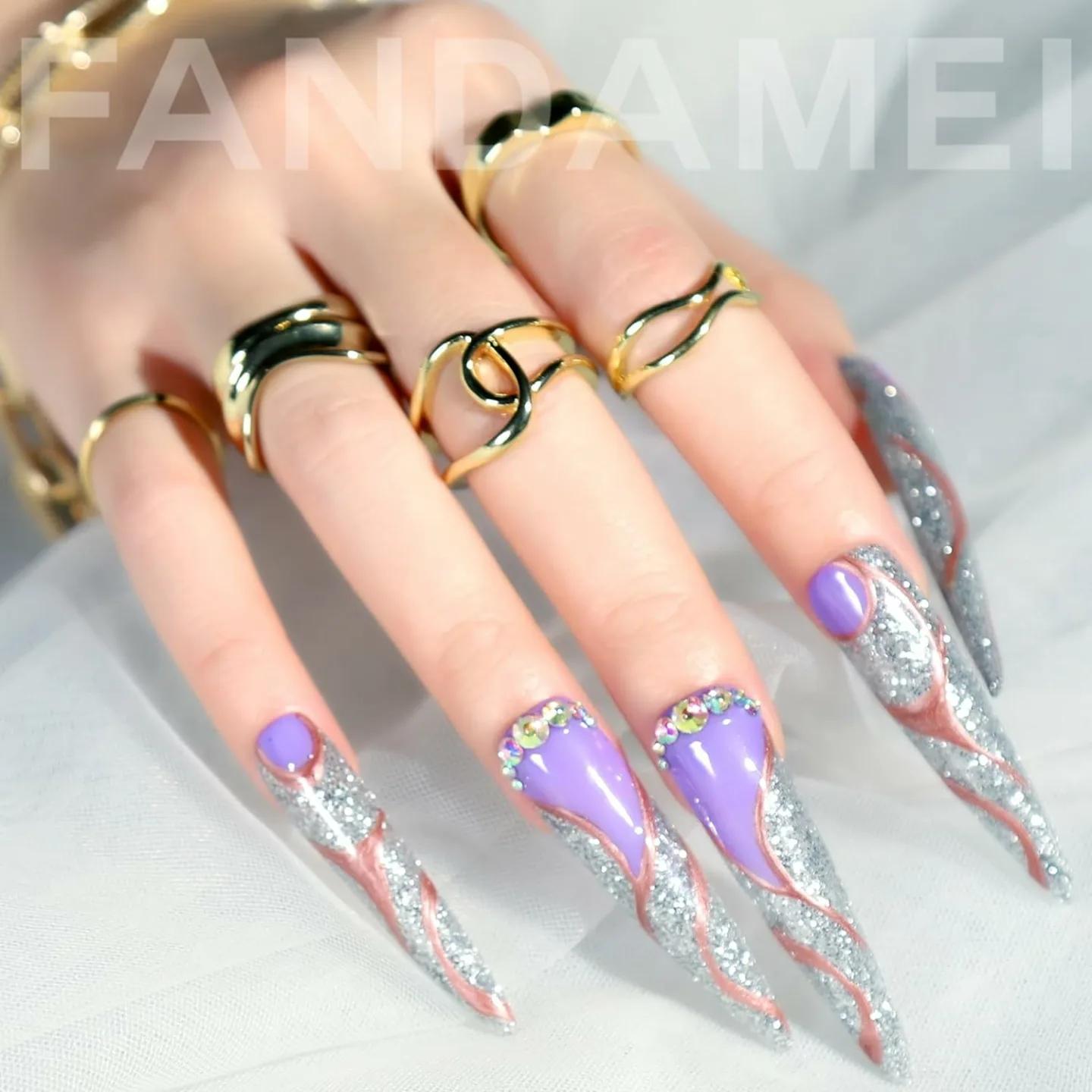 FANDAMEI 24 Color Glitter Set for Arts & Makeup