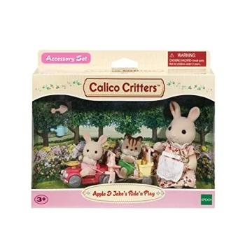 Calico Critters Apple & Jake's Fun Ride Playset