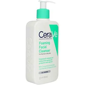 CeraVe Foaming Facial Cleanser 12 oz (Pack of 5)