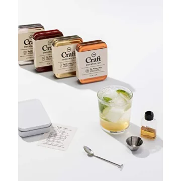 W&P Craft Old Fashioned Cocktail Kit, Mini Portable Carry On Travel Cocktail Kit, Great Gifts for Him or Her, 1 Pack