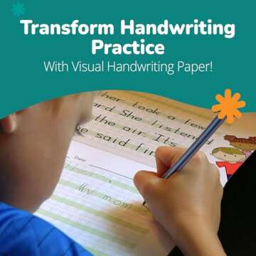 Channie's Quick & Neat Writing Pad, Practical Kids Handwriting Practice Workbook, 40 Color-Coded Double-Sided Worksheets for Easy Learning, Improves Penmanship & Writing Skills