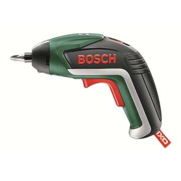 Bosch Home and Garden IXO V Cordless Screwdriver - Versatile, Fast Charging, 10 Bits