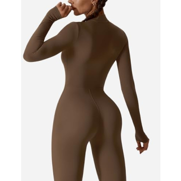 Shop YEOREO Long Sleeve Workout Jumpsuit for Women