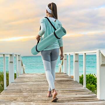 Sivan Comfort Foam Yoga Mat for Exercise & Yoga