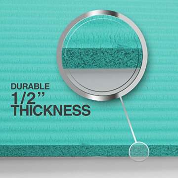 Sivan Comfort Foam Yoga Mat for Exercise & Yoga