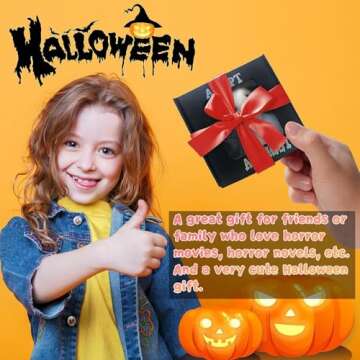 GSHLGAO Adopt A Ghost - 2024 New Super Cute Little Pocket Ghost with A Tiny Scroll, Mini Plush Stuffed Ghost Doll, Creative Gift for Ghost Stories, Spooky Movies, Halloween Decoration Lovers, Black