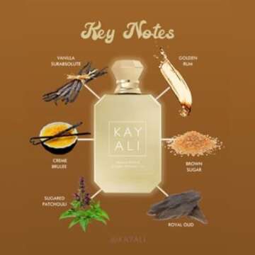 Kayali By Huda Beauty Vanilla Royale Sugared Patchouli | 64 Limited Edition Eau De Parfum TRAVEL SIZ...