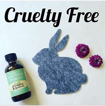 Marley Marie Naturals Nail Polish Remover - Lavender Vanilla (Sleep) 4 oz. bottle