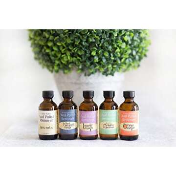 Marley Marie Naturals Nail Polish Remover - Lavender Vanilla (Sleep) 4 oz. bottle