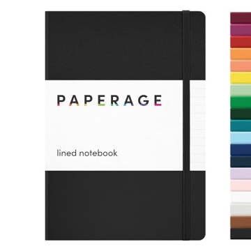 PAPERAGE Lined Journal Notebook with Premium 100 GSM Paper