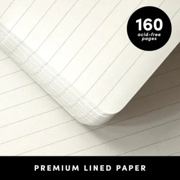 PAPERAGE Lined Journal Notebook with Premium 100 GSM Paper